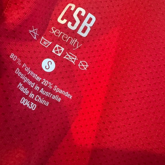 CSB red sports bra - Picture 4 of 4